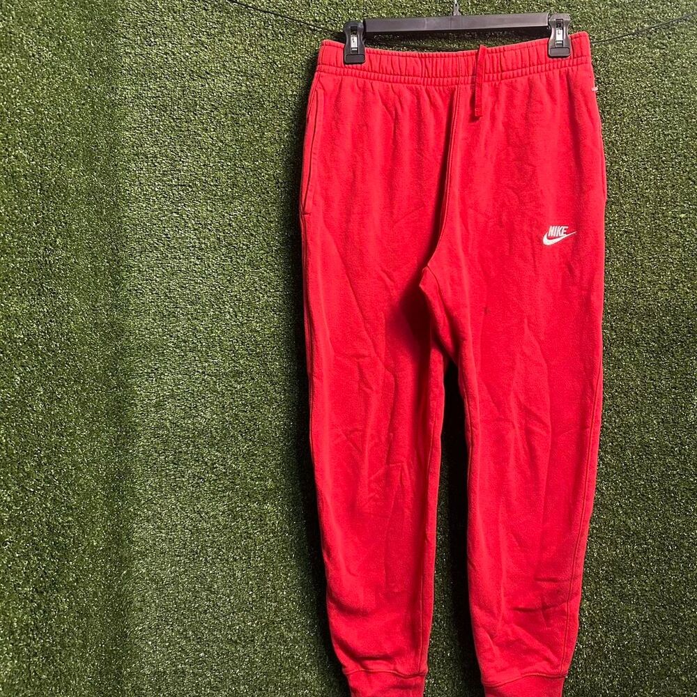 Nike Men's Red Joggers-tracksuits